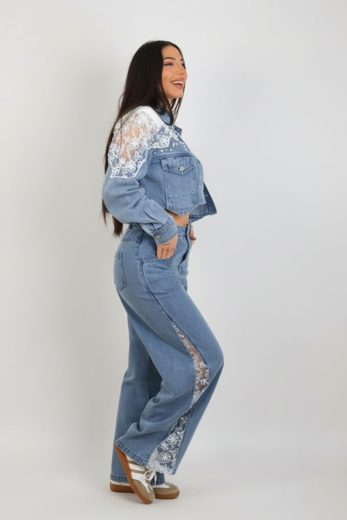 Conjunto Vaquero Encaje