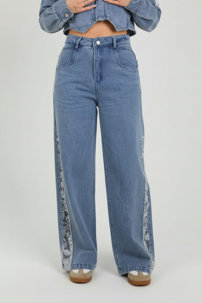 Conjunto Vaquero Encaje