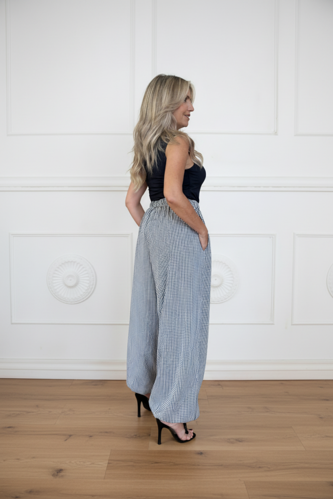 Pantalon Cuadros Patente
