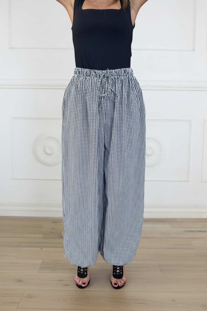 Pantalon Cuadros Patente