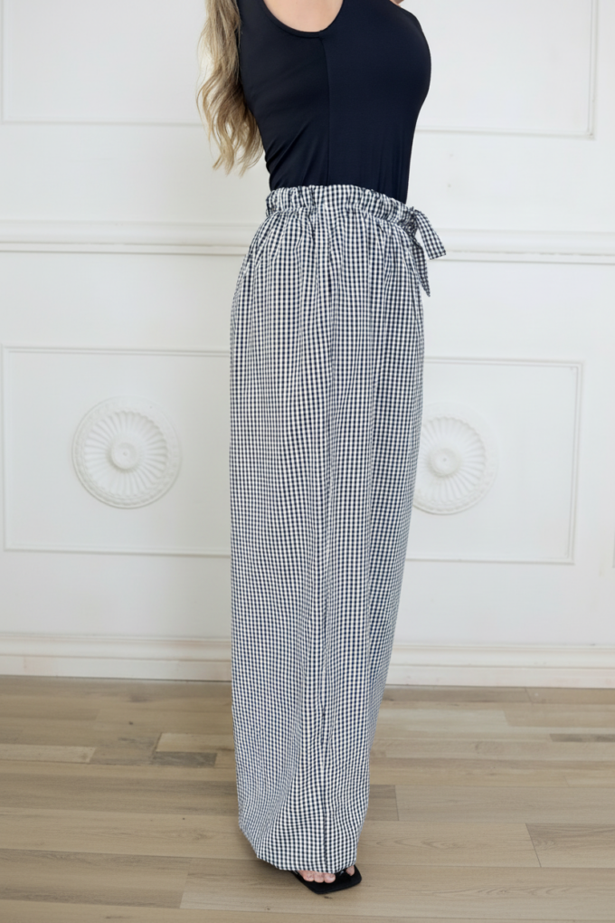 Pantalon Cuadros Patente