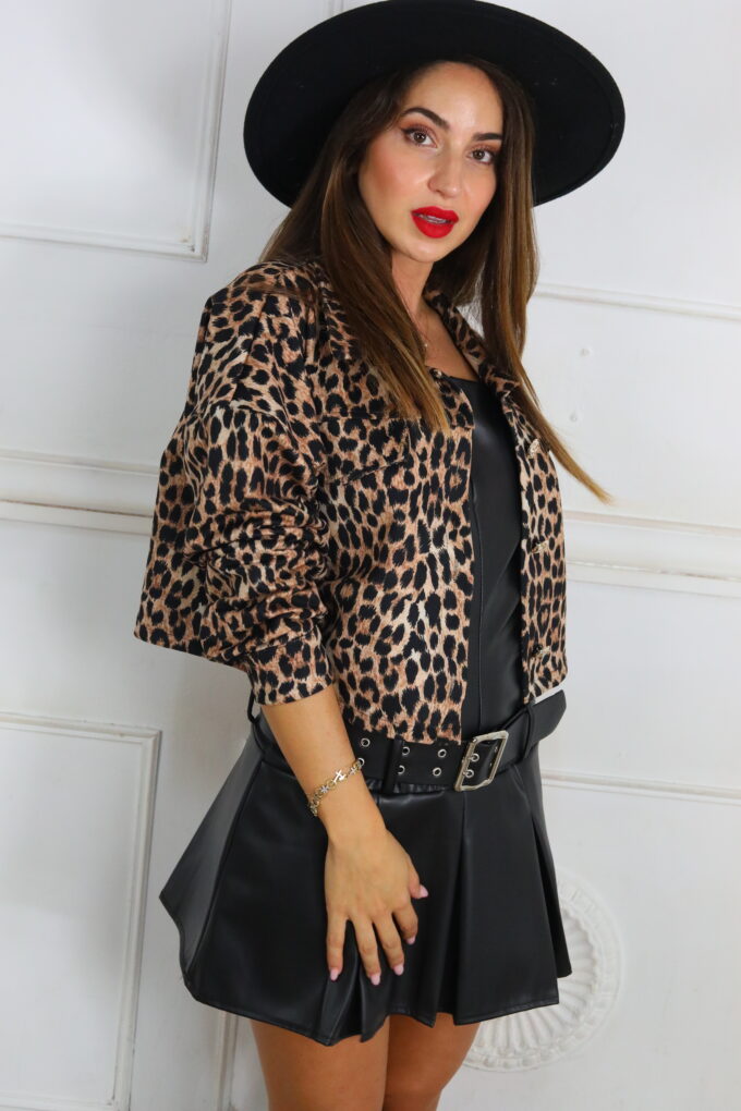 Vestido Polipiel Tablas