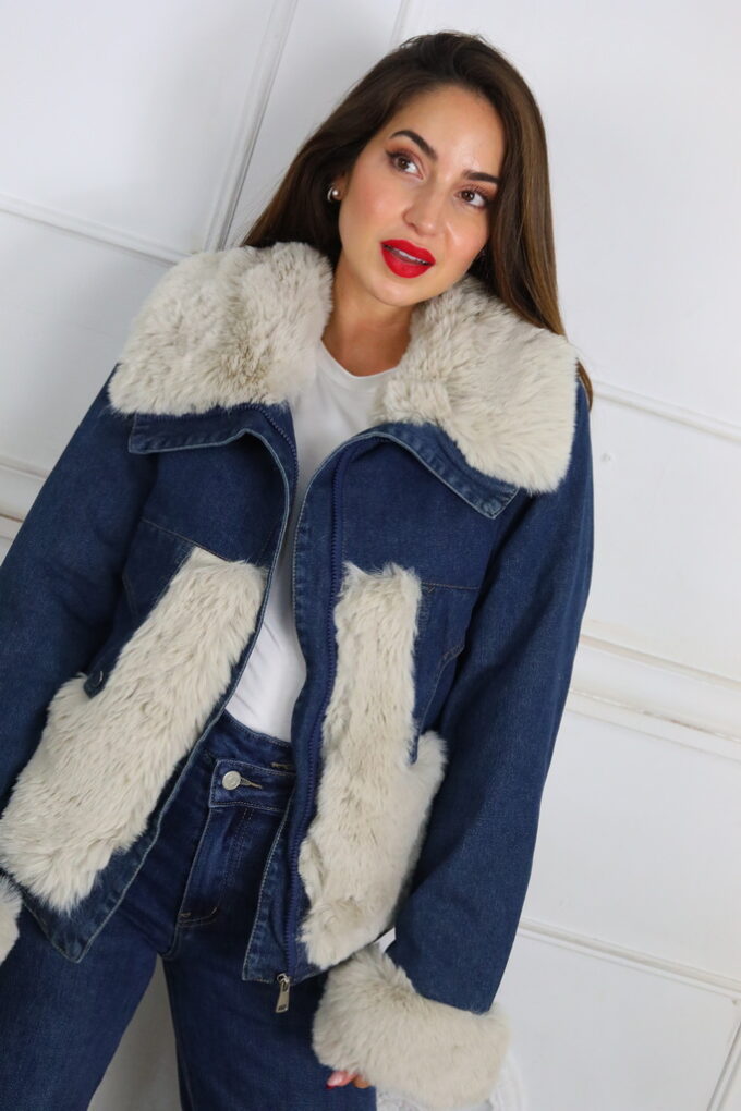 Chaqueta Vaquera Pelos