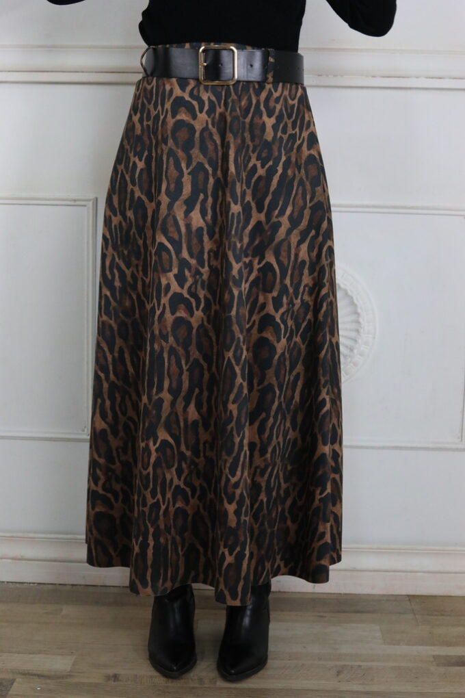 Falda Antelina Cinturón