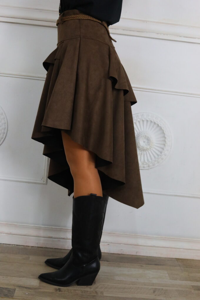 Falda Antelina Volantes