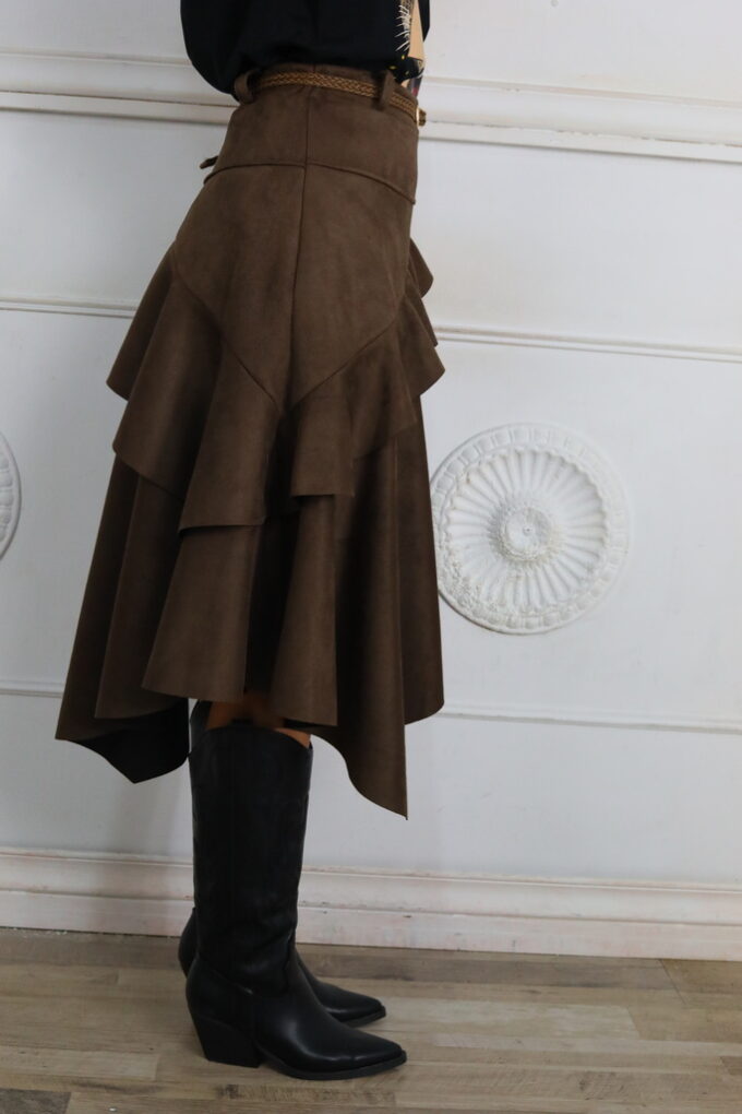 Falda Antelina Volantes