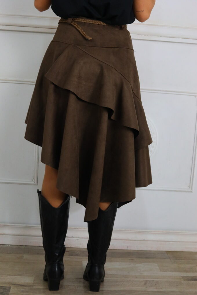 Falda Antelina Volantes