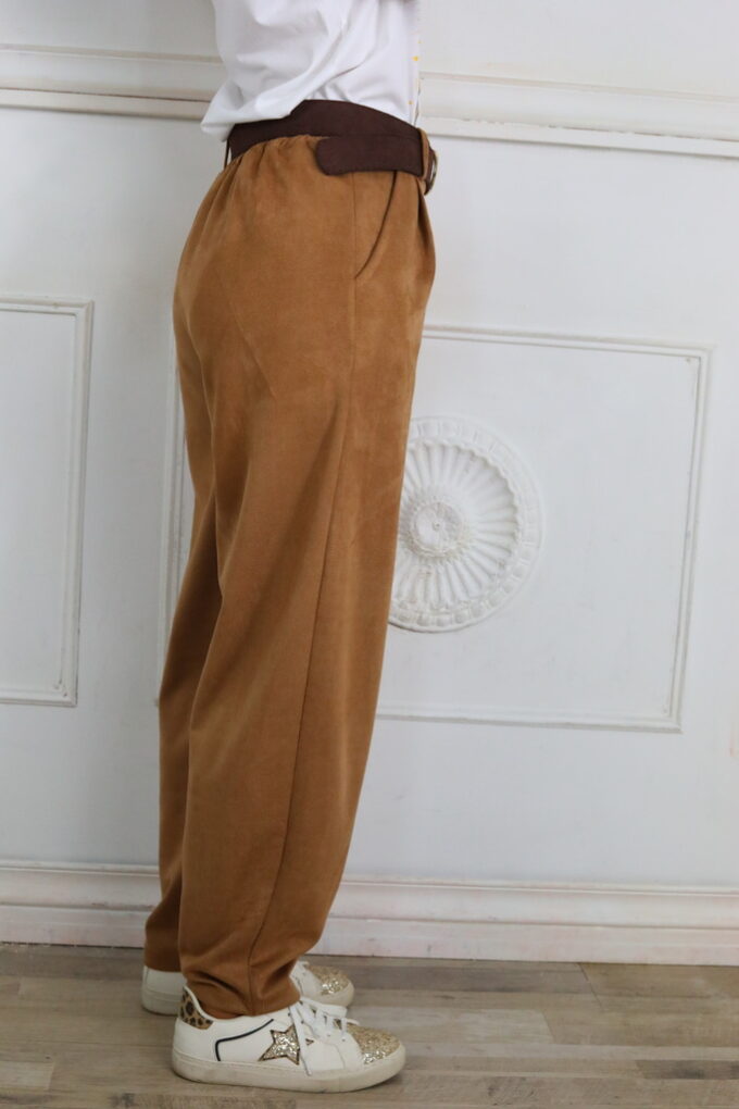 Pantalon Antelina Cinturón