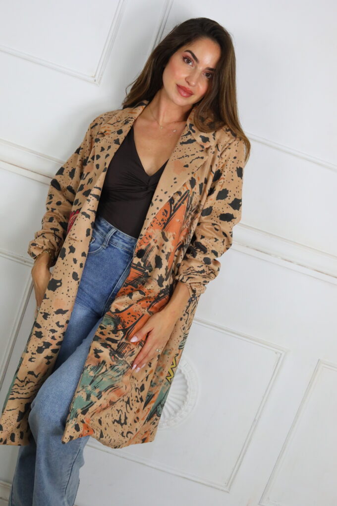 Chaqueta Antelina Cómic