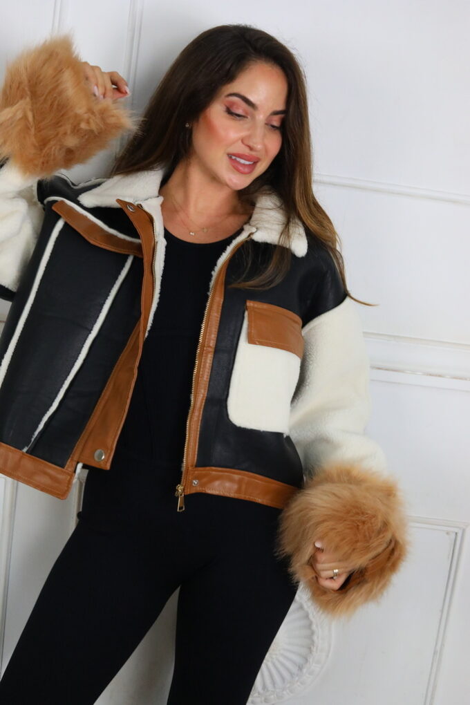 Chaqueta Borrego Polipiel