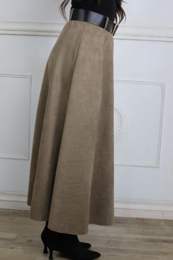 Falda Antelina Cinturón