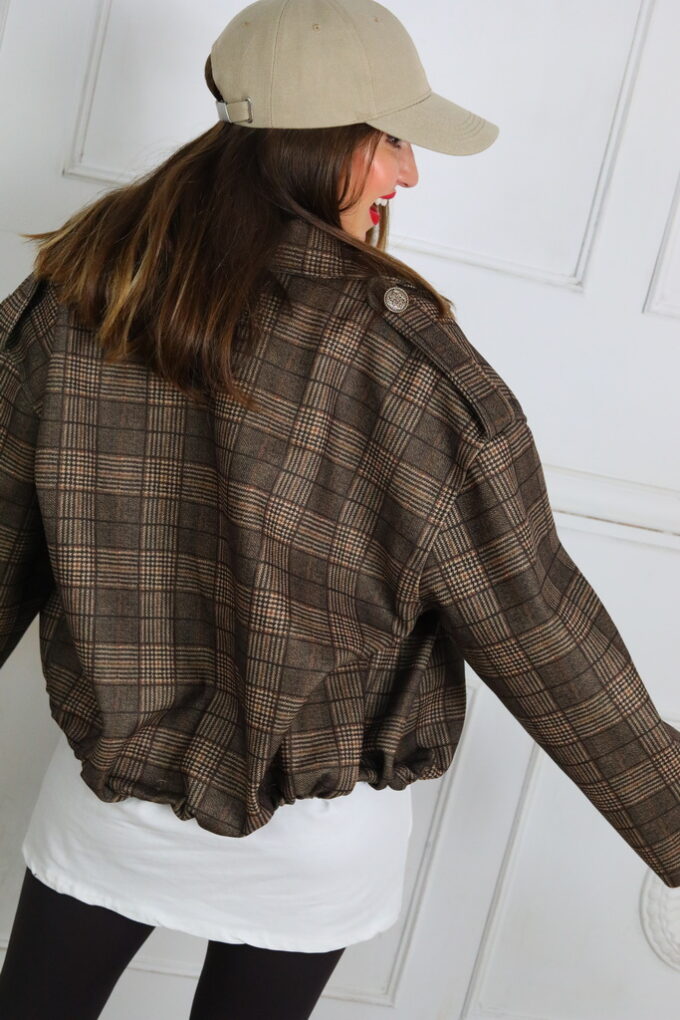 Cazadora Paño Cuadros