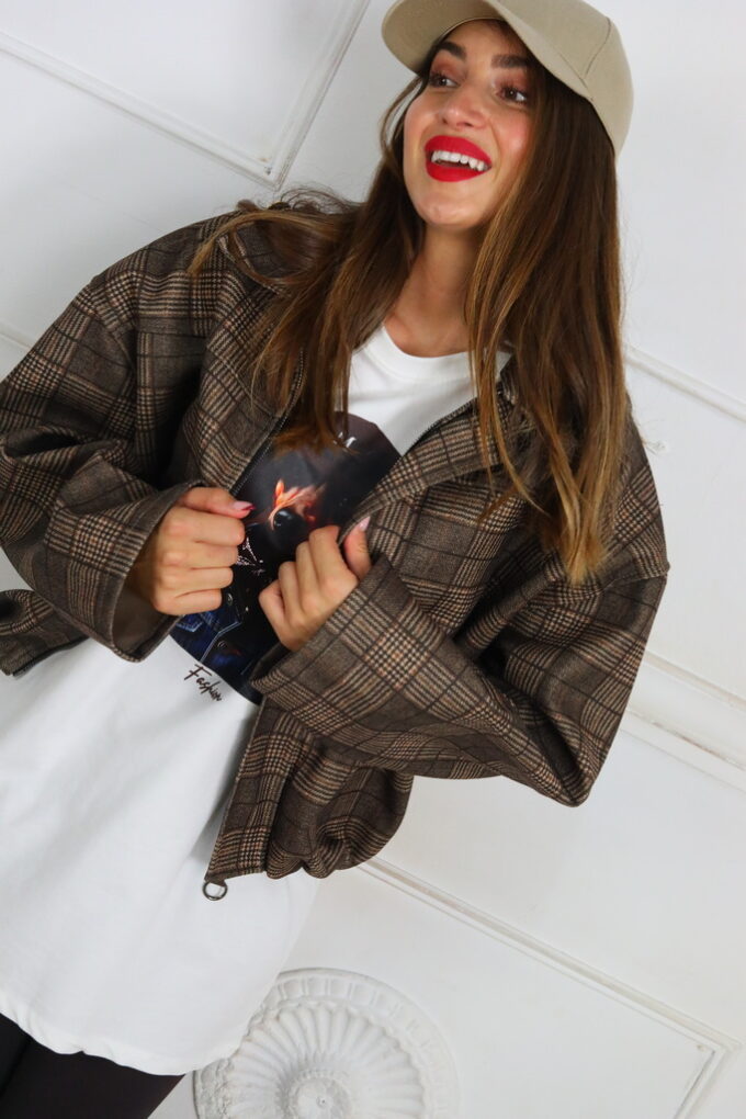 Cazadora Paño Cuadros