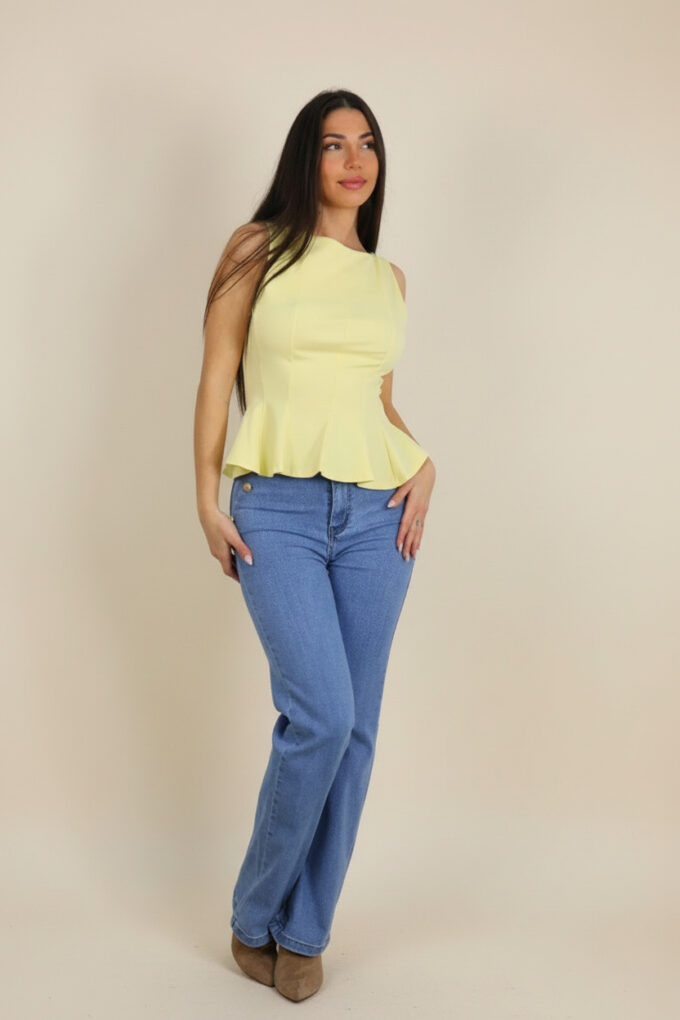 Blusa Pinzas Vuelo