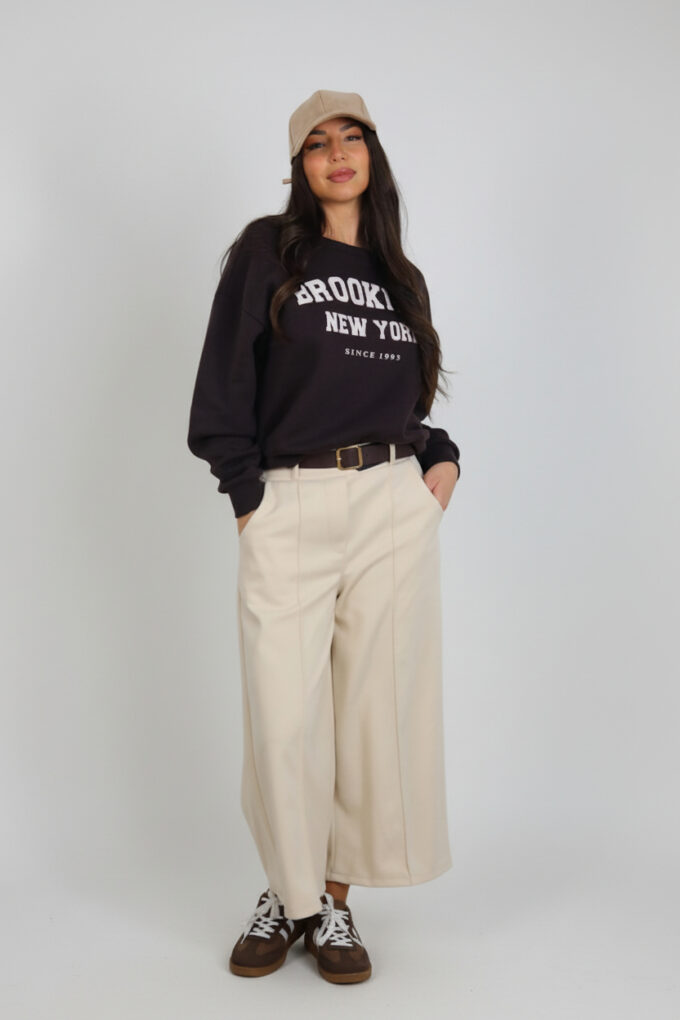 Pantalon Paño Cinturón