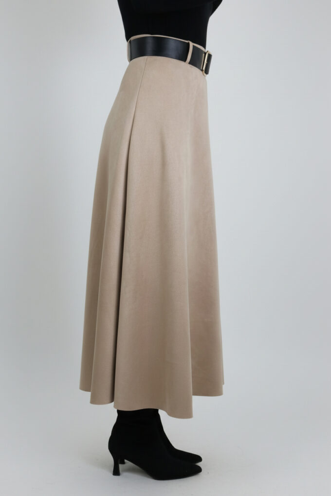 Falda Antelina Cinturón