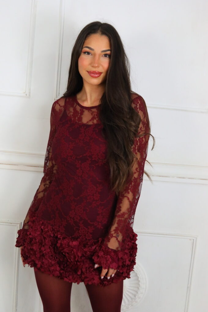 Mono Encaje Pétalos