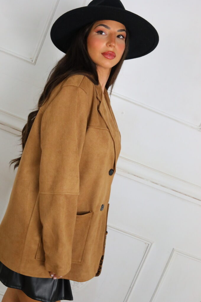 Chaqueta Cargo Antelina