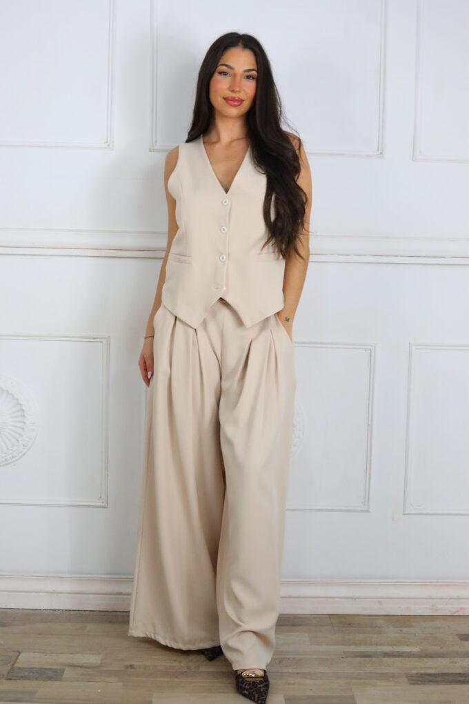 Conjunto Chaleco Cinturón