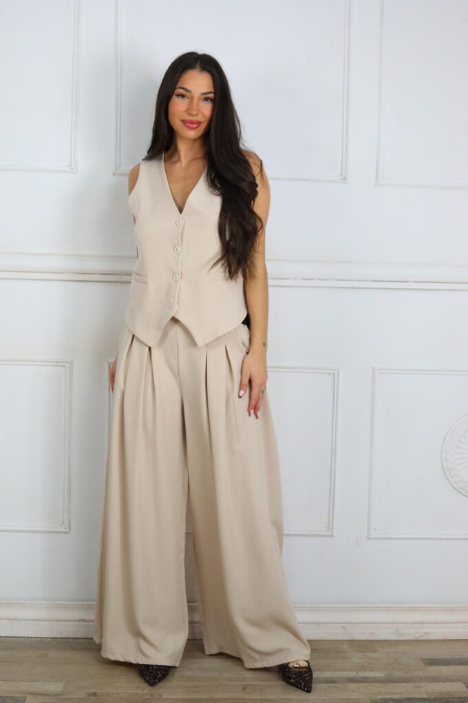 Conjunto Chaleco Cinturón