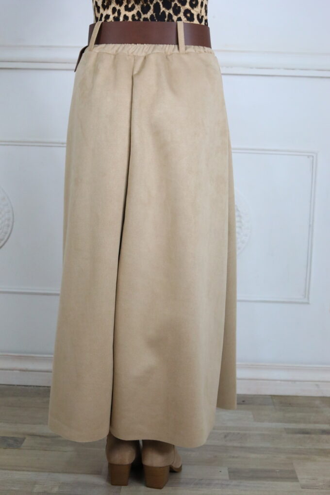 Falda Antelina Cinturón