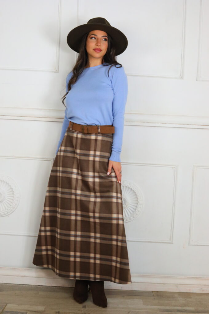 Falda Antelina Cuadros