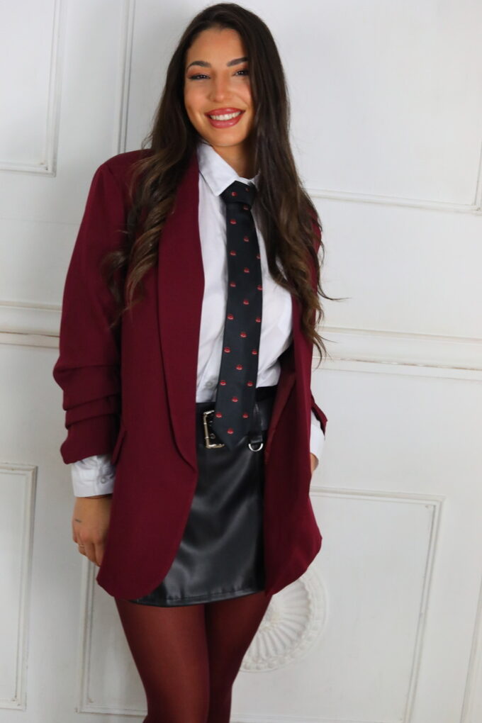 Shot-Falda Polipiel Cinturón