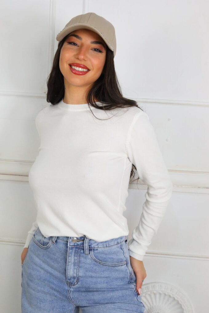 Jersey Básic - Única, Blanco