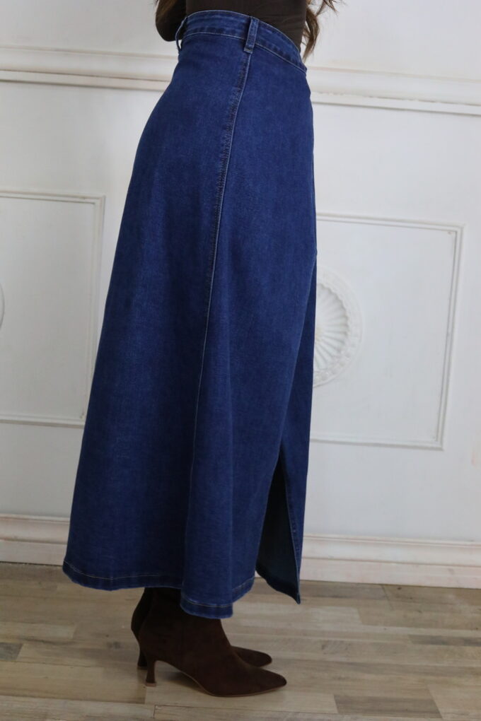 Falda Vaquera Larga
