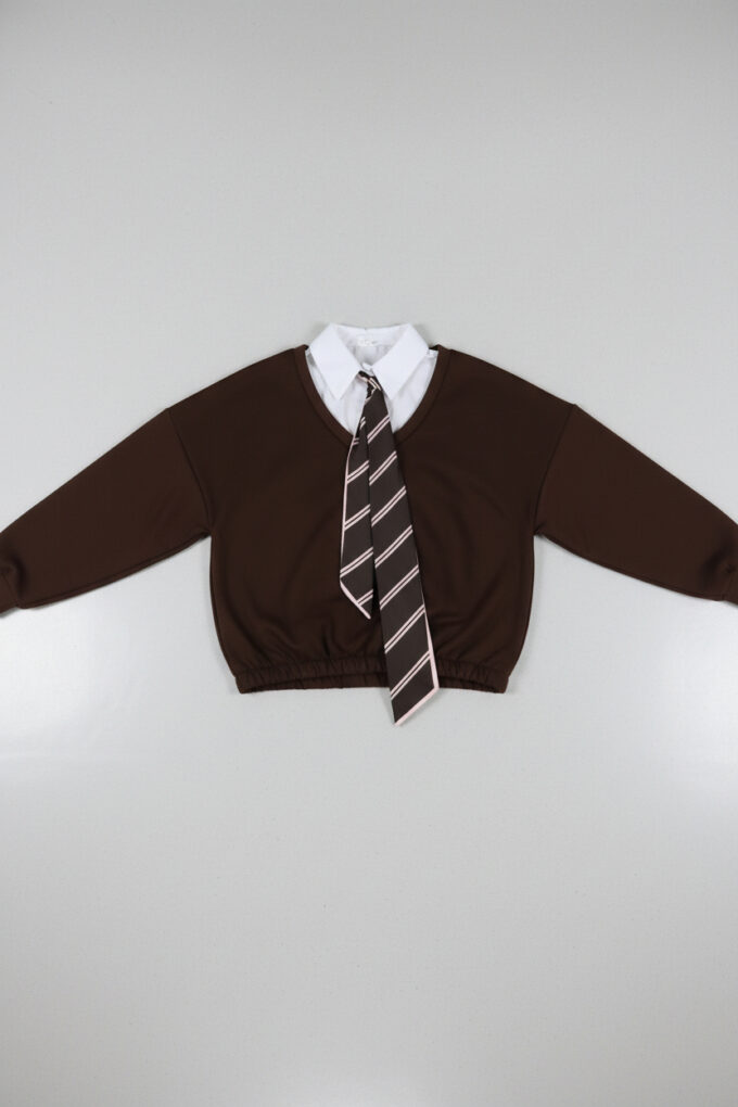 Sudadera Con Corbata