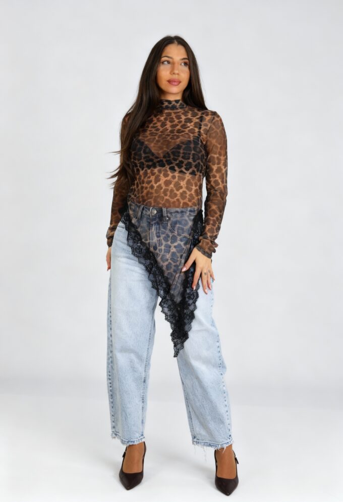 Camiseta Transparencia Print