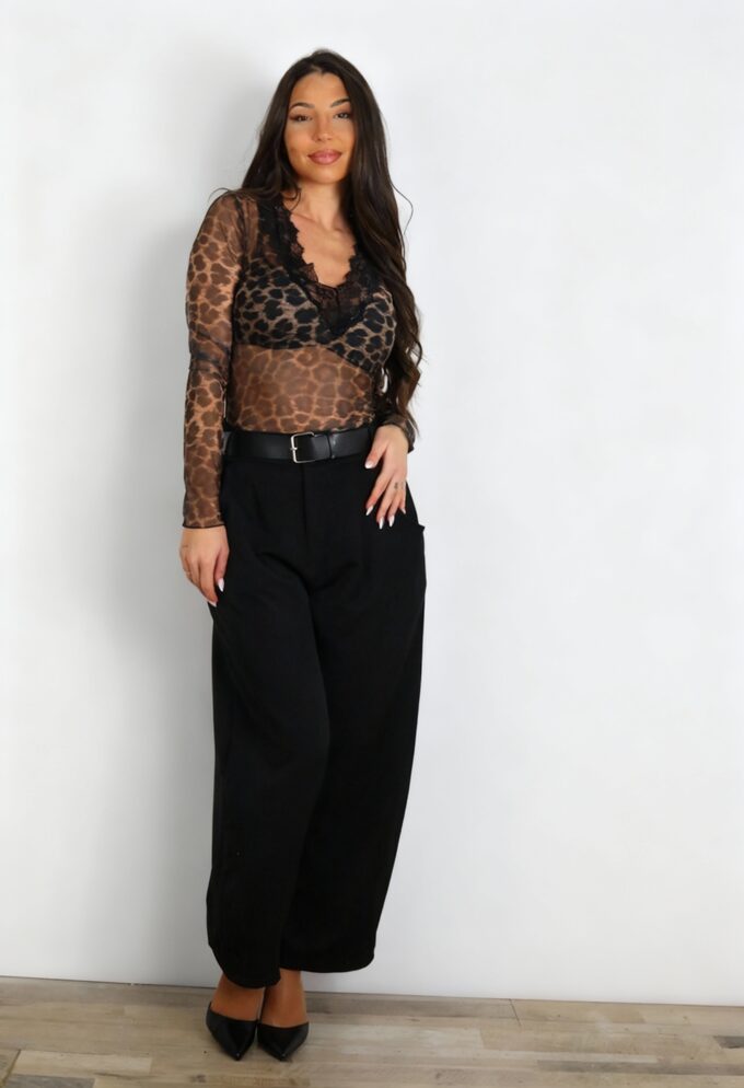 Camiseta Transparencias Encaje