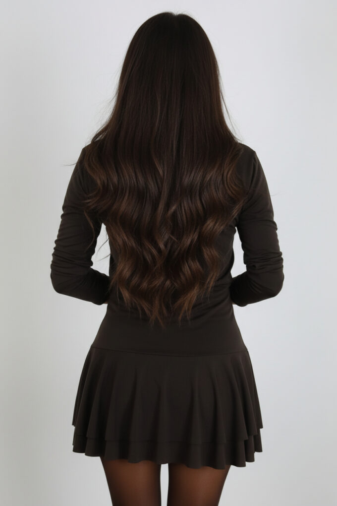 Vestido Licra Fruncido