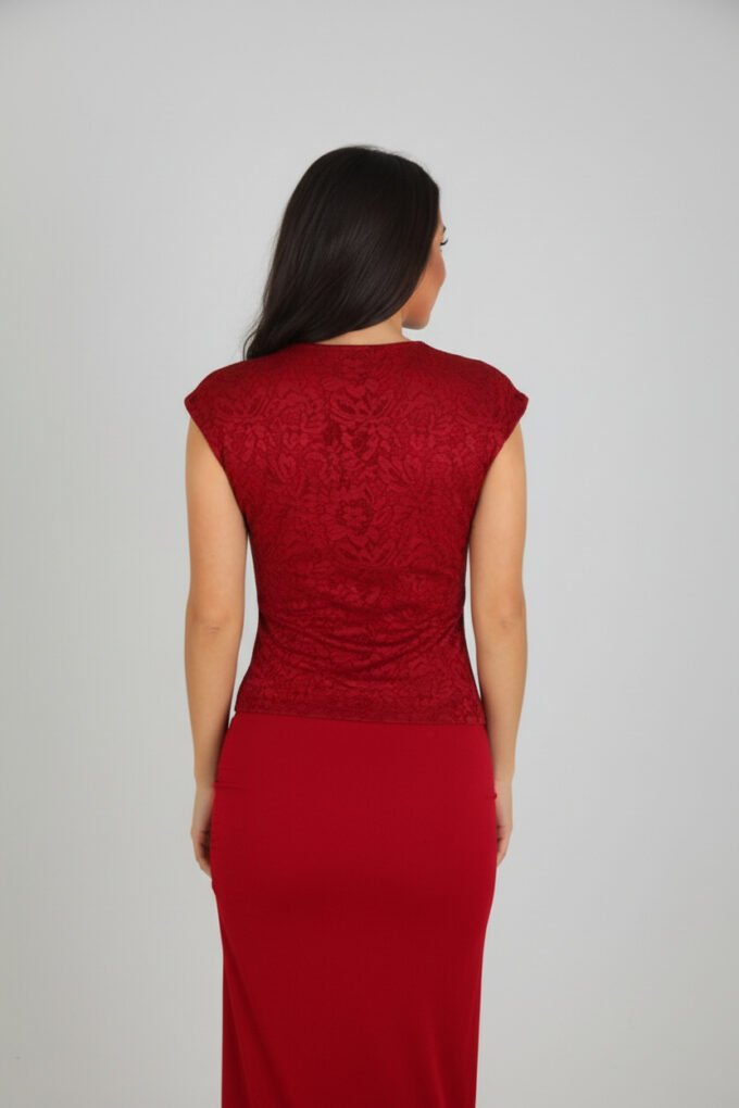 Vestido Largo Encaje