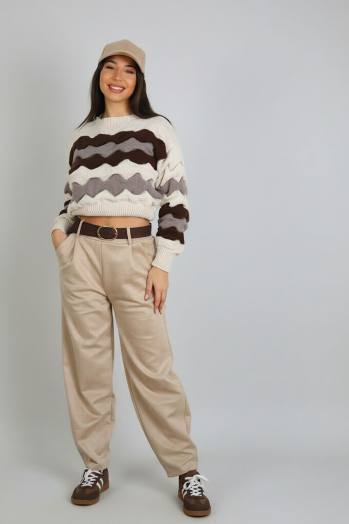 Pantalon Antelina Cinturón