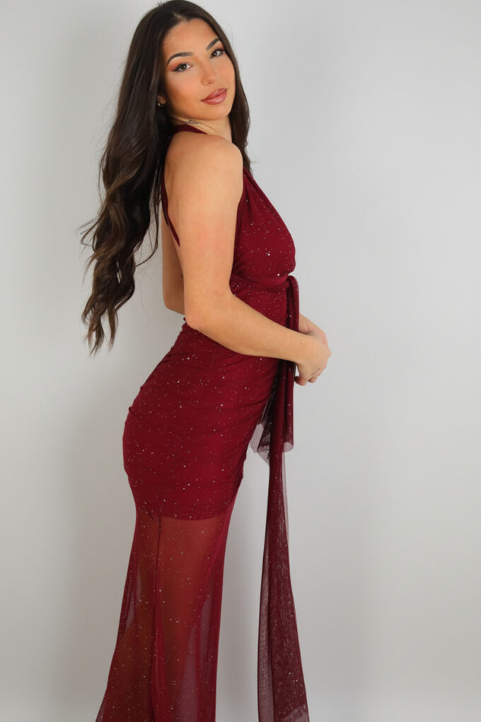 Vestido Tull Brillos