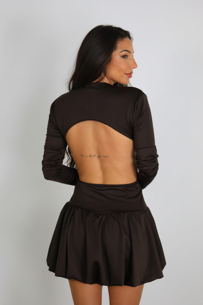 Vestido Licra Broche