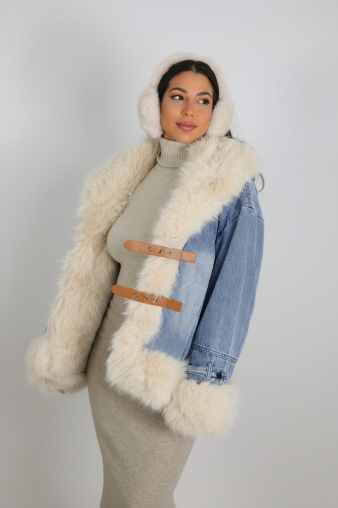 Chaqueta Vaquera Pelos