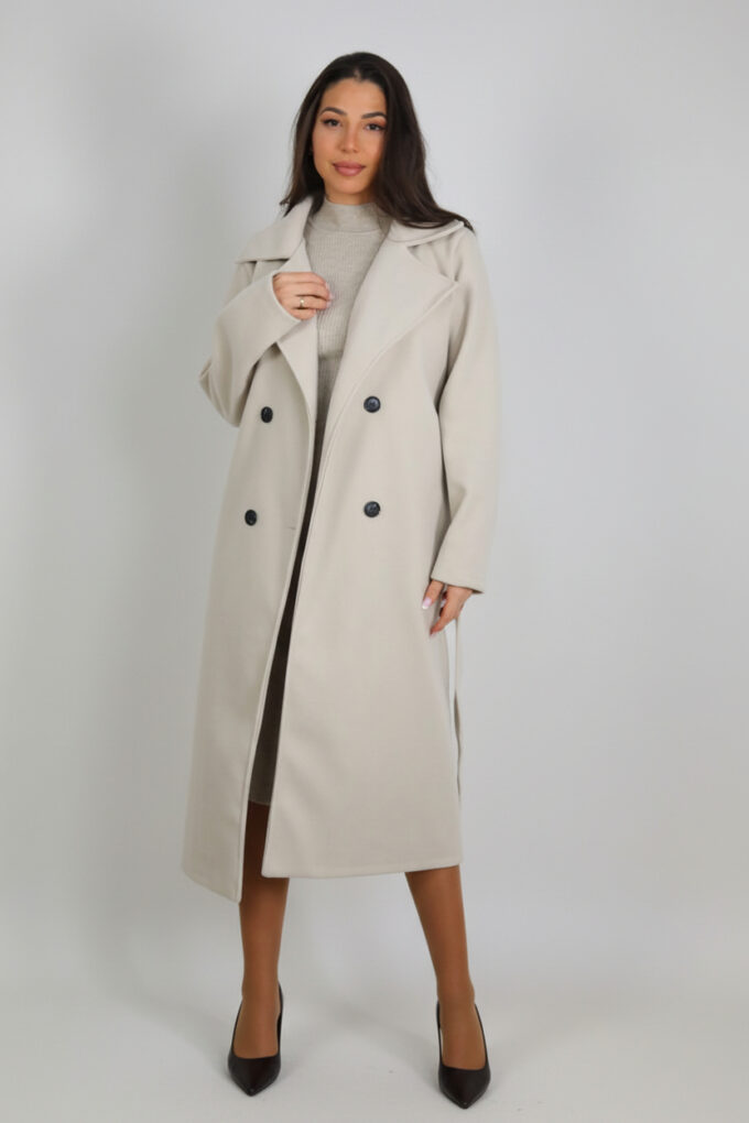 Gabardina Larga Paño