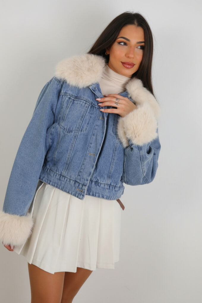 Chaqueta Vaquera Pelos