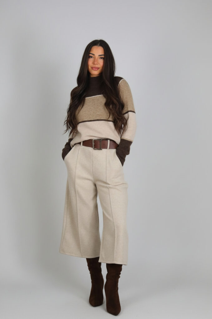 Pantalon Paño Cinturón