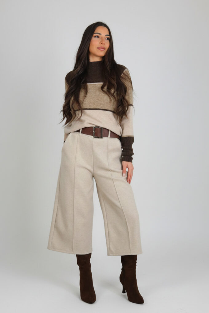 Pantalon Paño Cinturón