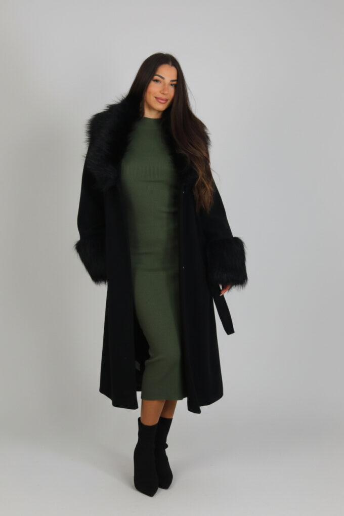 Vestido Punto Acanalado