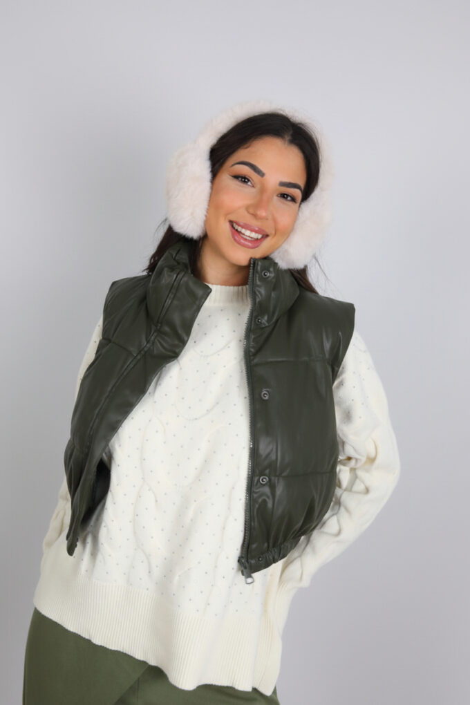 Chaleco Plumón Polipiel