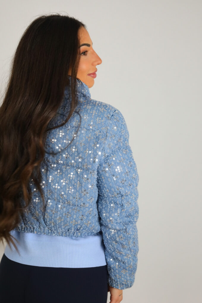 Plumón Vaquero Lentejuelas