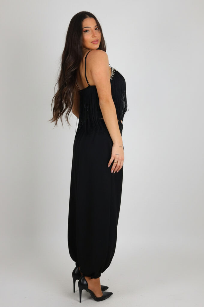 Pantalón Balloon Bajo Botón