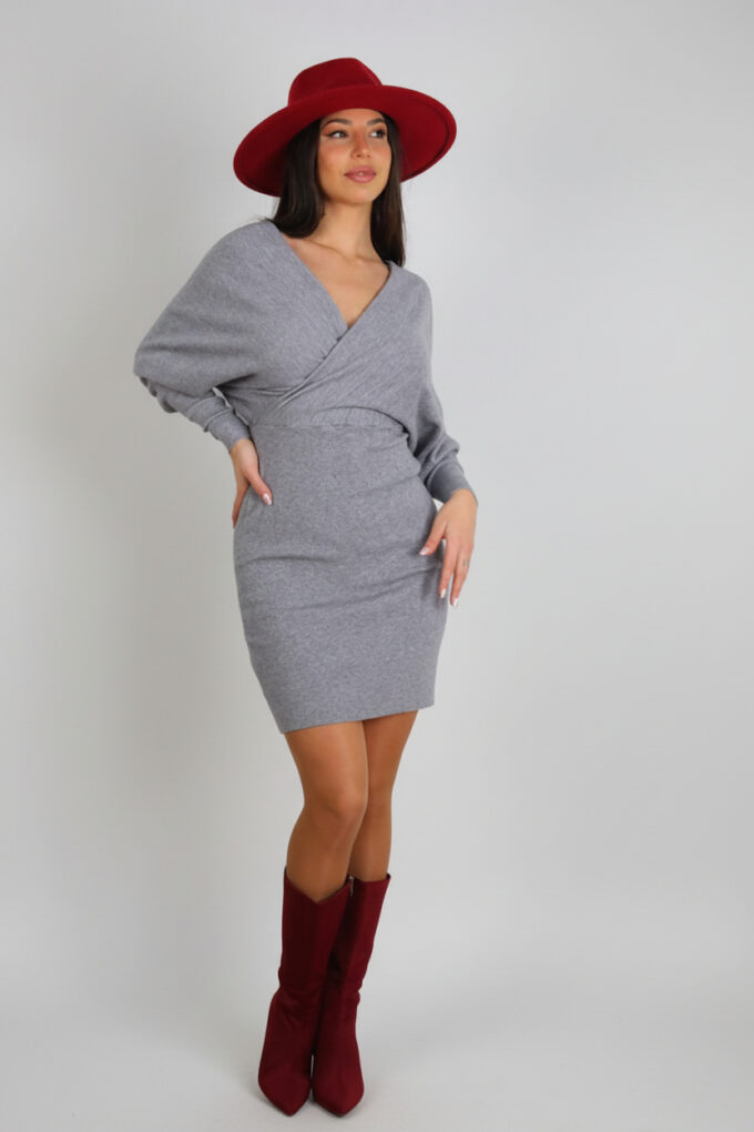 Vestido Punto Cruzado