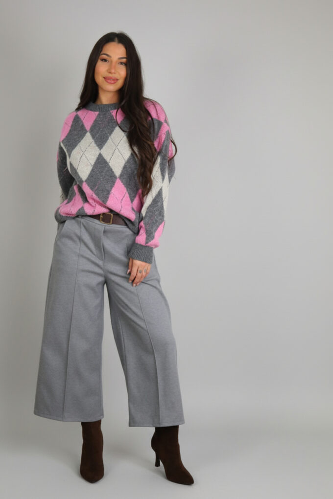 Pantalon Paño Cinturón