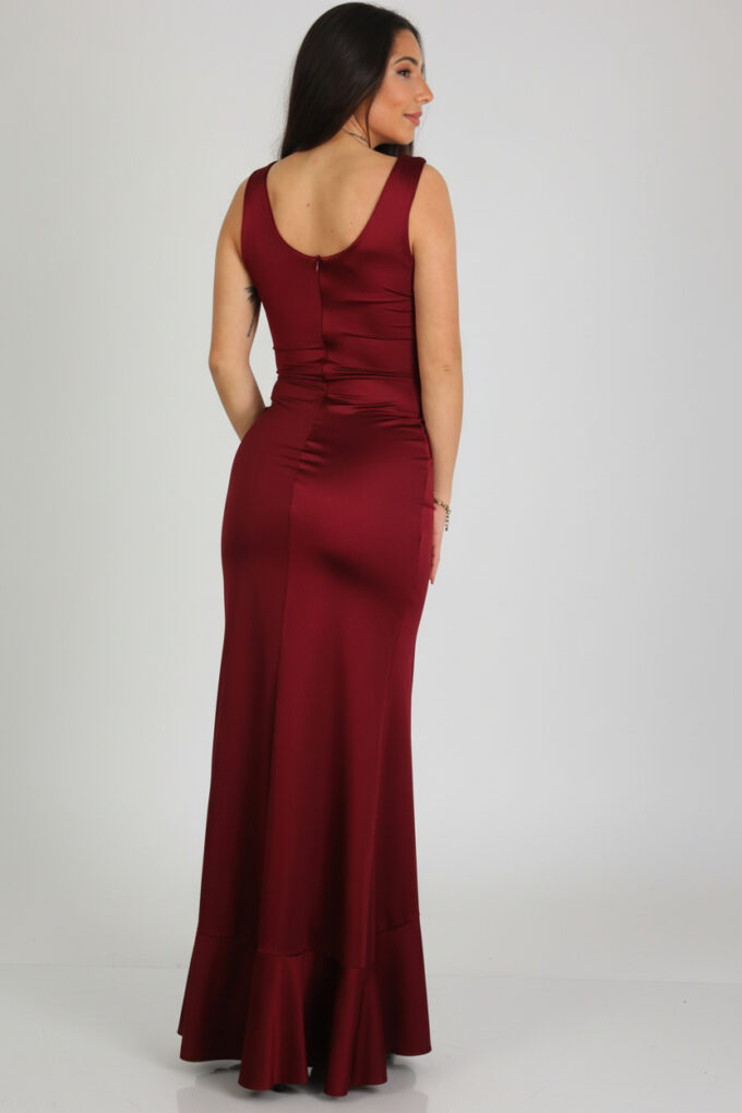 Vestido Lentejuelas Volantes