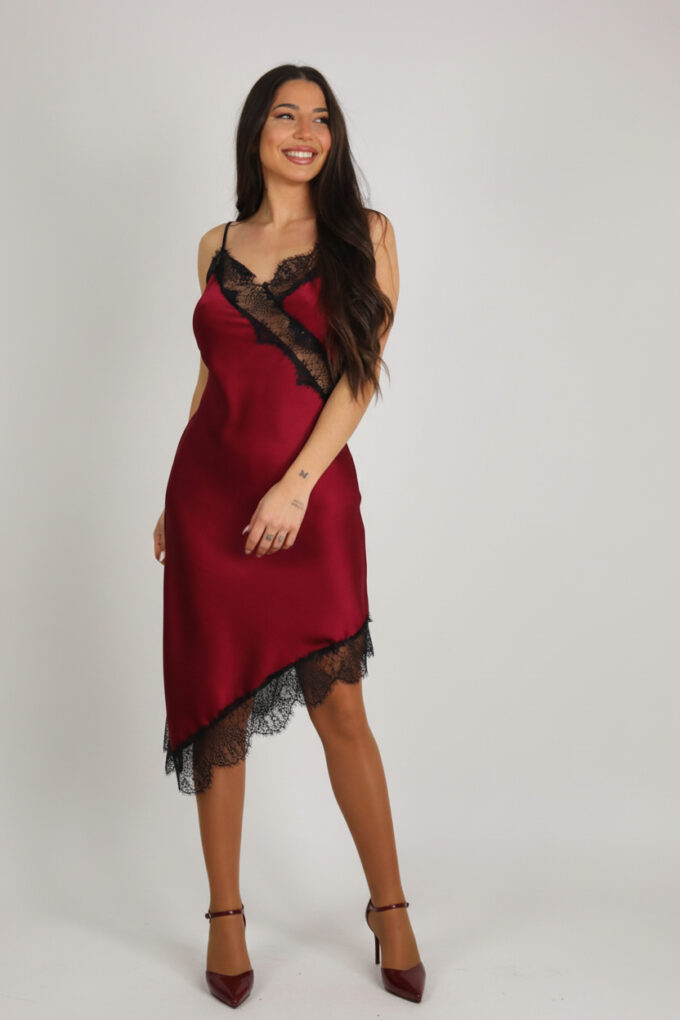 Vestido Lencero Encaje